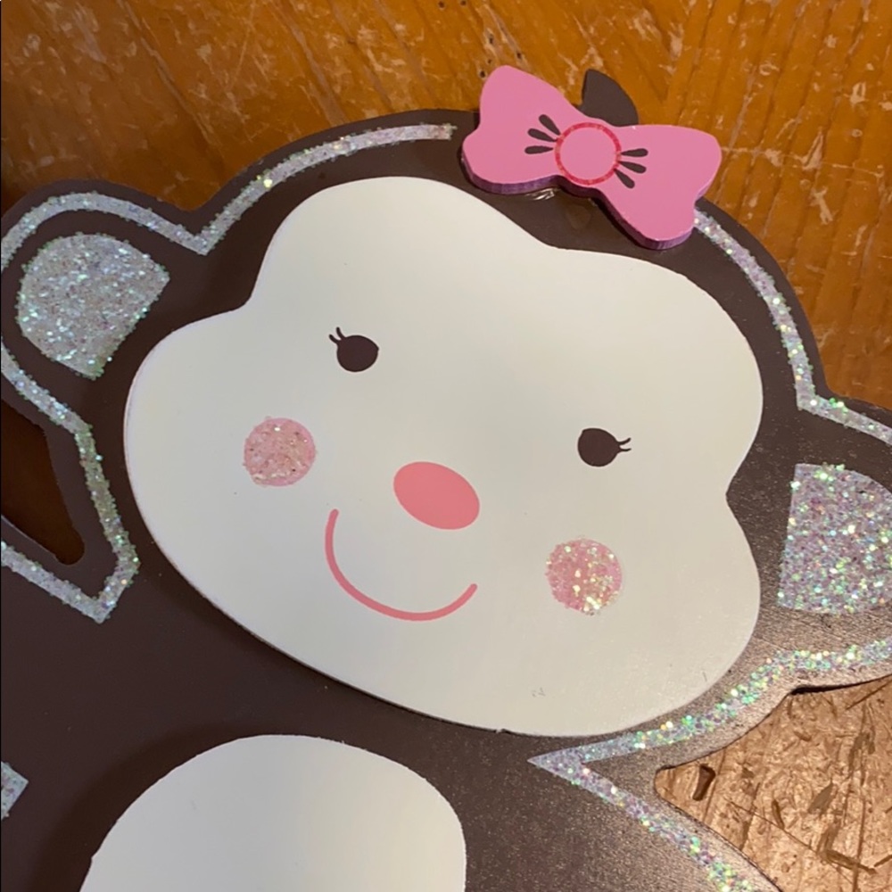 Monkey nursery wall hanging - Picture 2 of 4